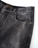 20K Diamond Stellar Denim Pants IN Black