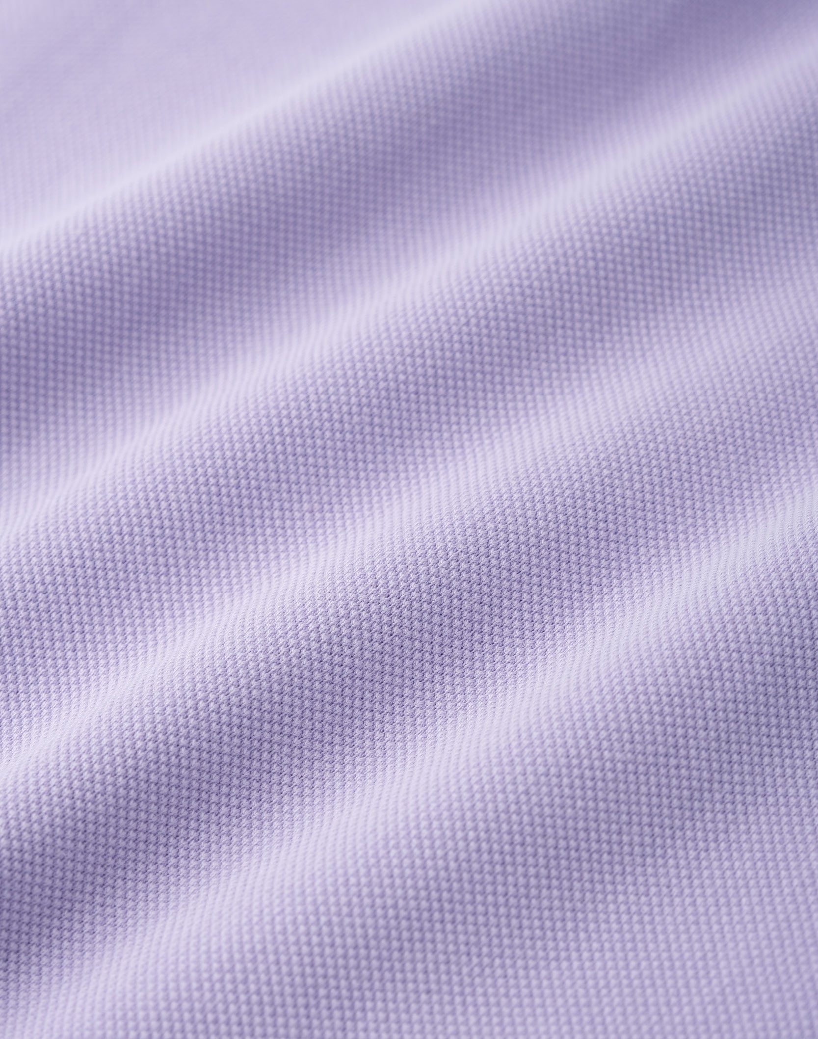 Fluid Placket Polo in PUR