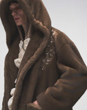 PEARL FUR COAT