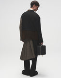 Layered Patchwork Suit Jacket