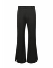 Wool Blend Split-Side Trousers