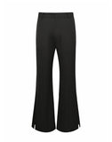 Wool Blend Split-Side Trousers