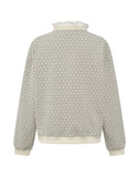 BAROQUE LACE JACQUARD SWEATSHIRT
