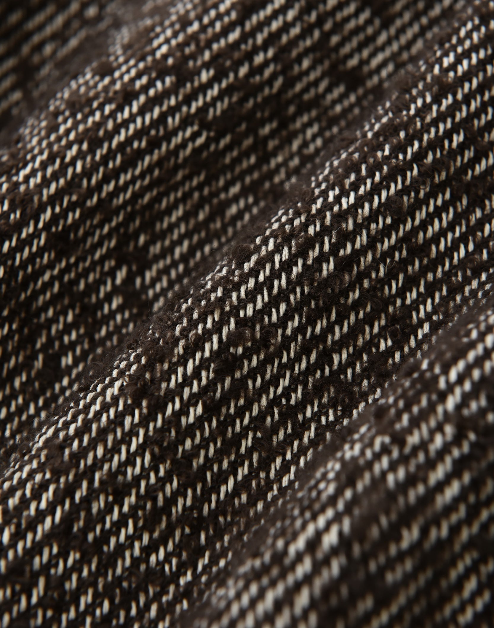 Double Waistband Patchwork Denim (Tweed)