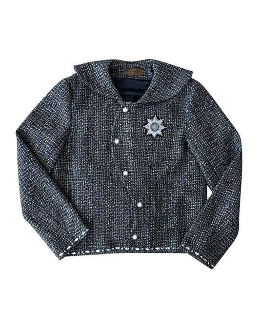 Woven Diamond Chain Jacket