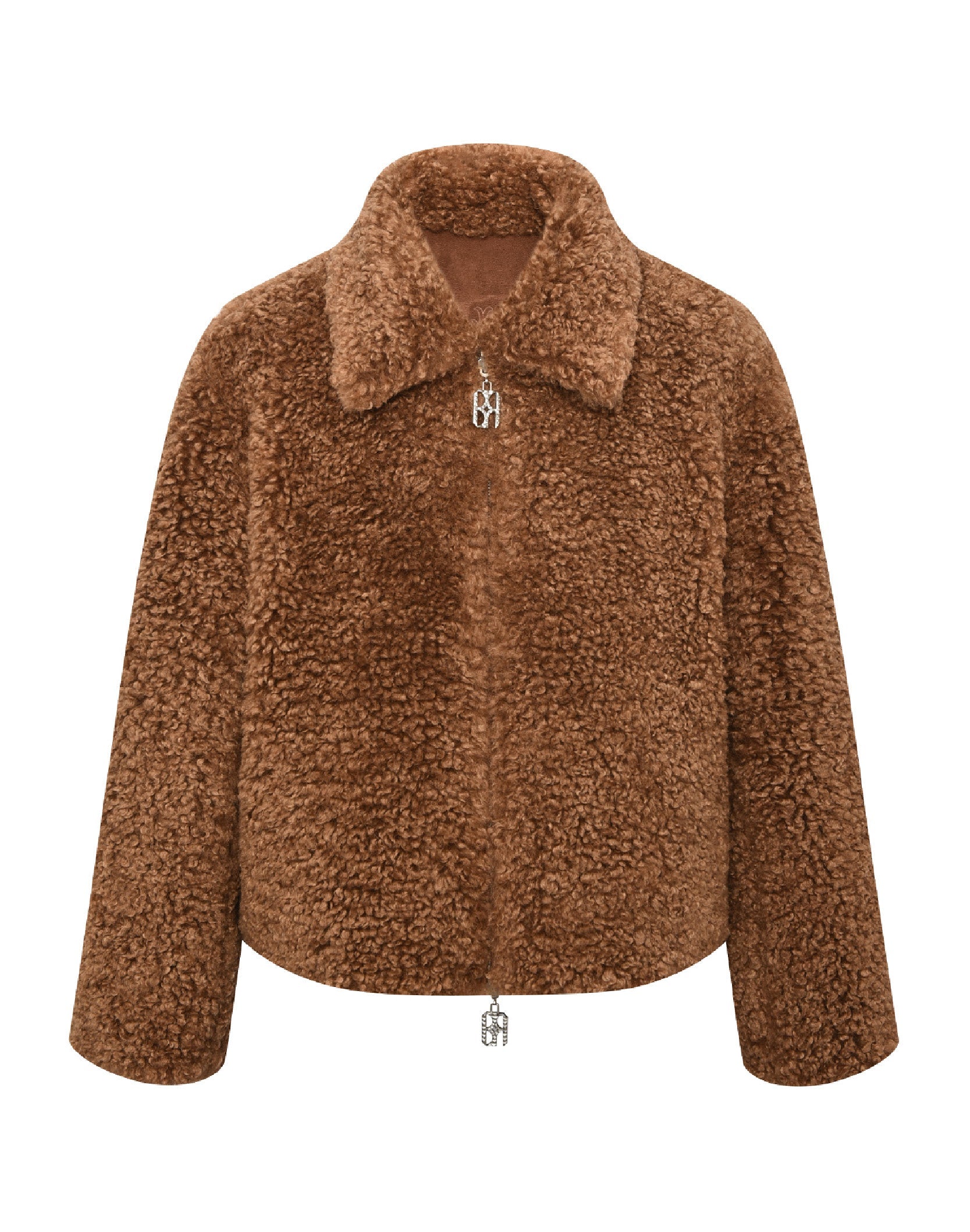 Reversible Carved Leather Fur Jacket