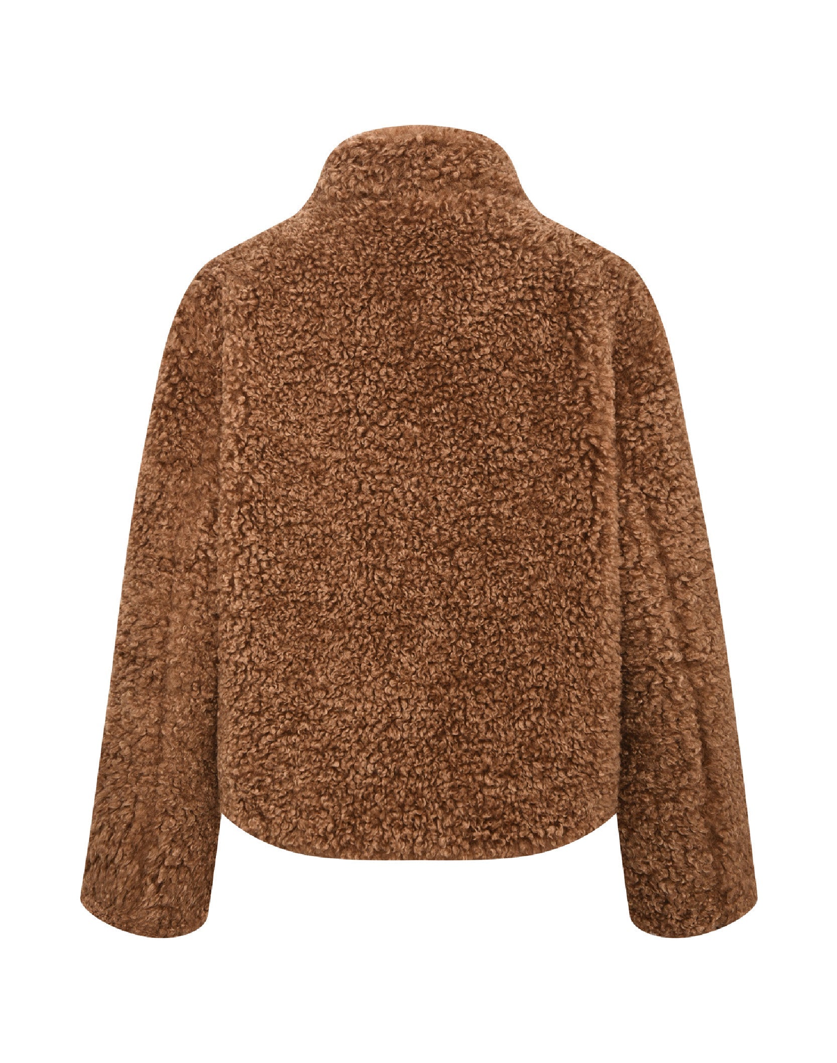 Reversible Carved Leather Fur Jacket