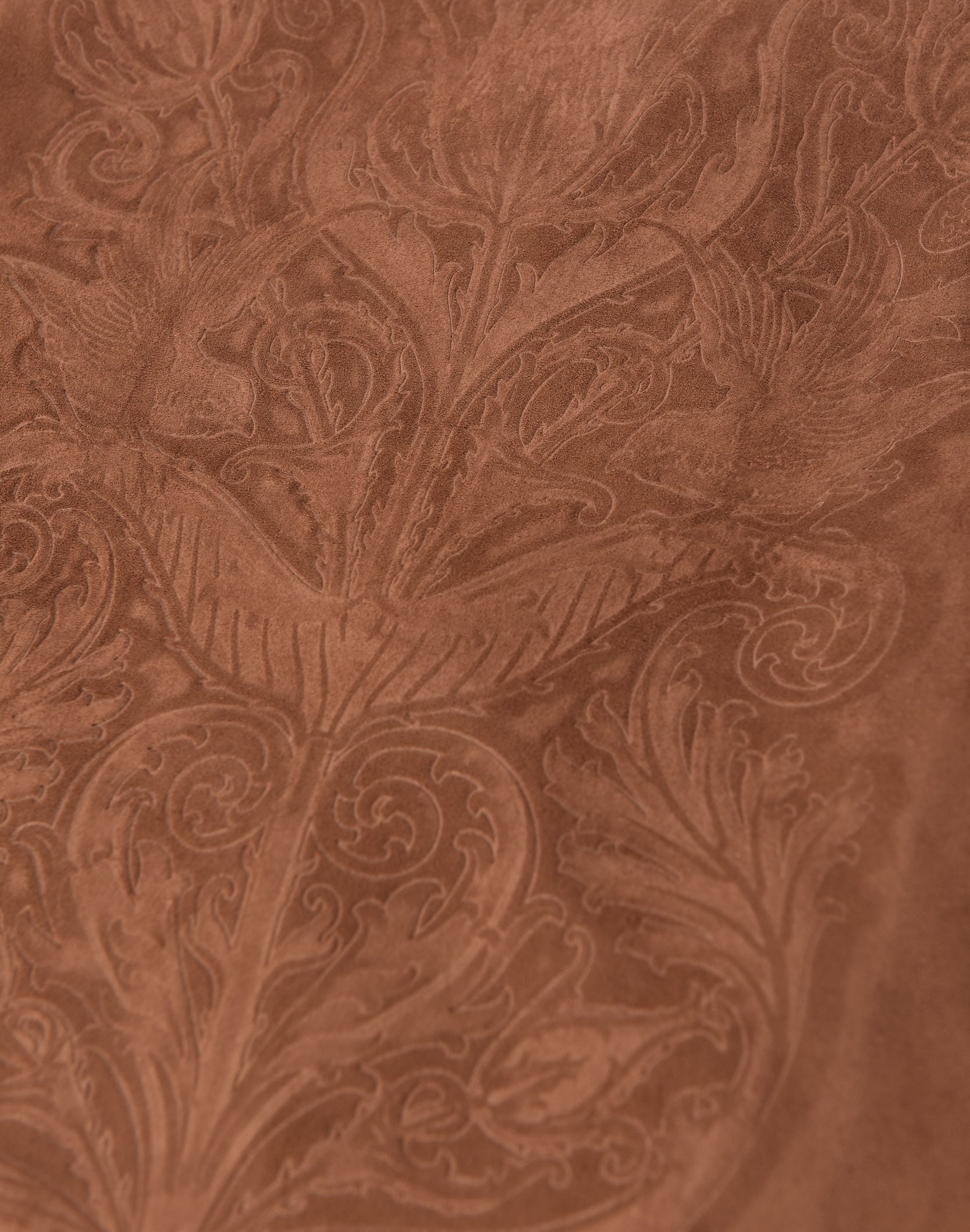 Reversible Carved Leather Fur Jacket