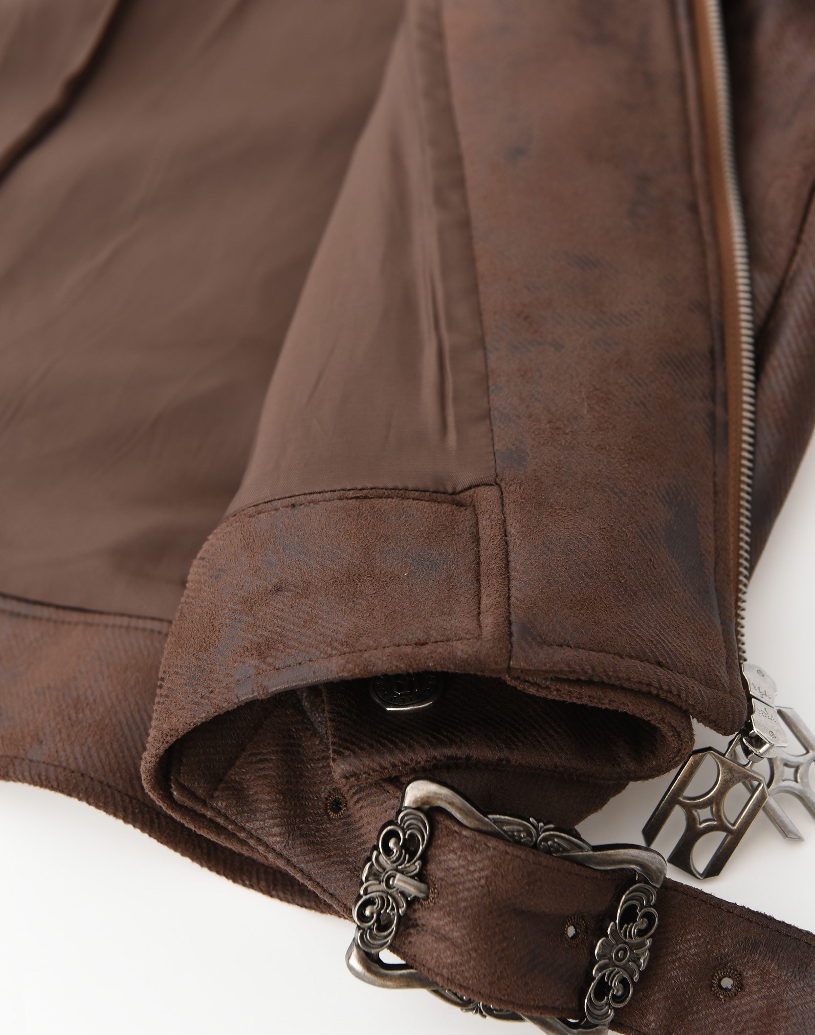 SUEDE KNIGHT ARMOR JACKET