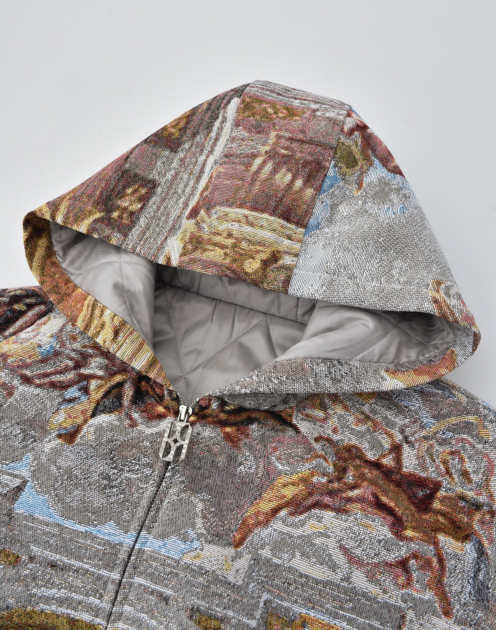 POZZOARTISTIC JACQUARD JACKET