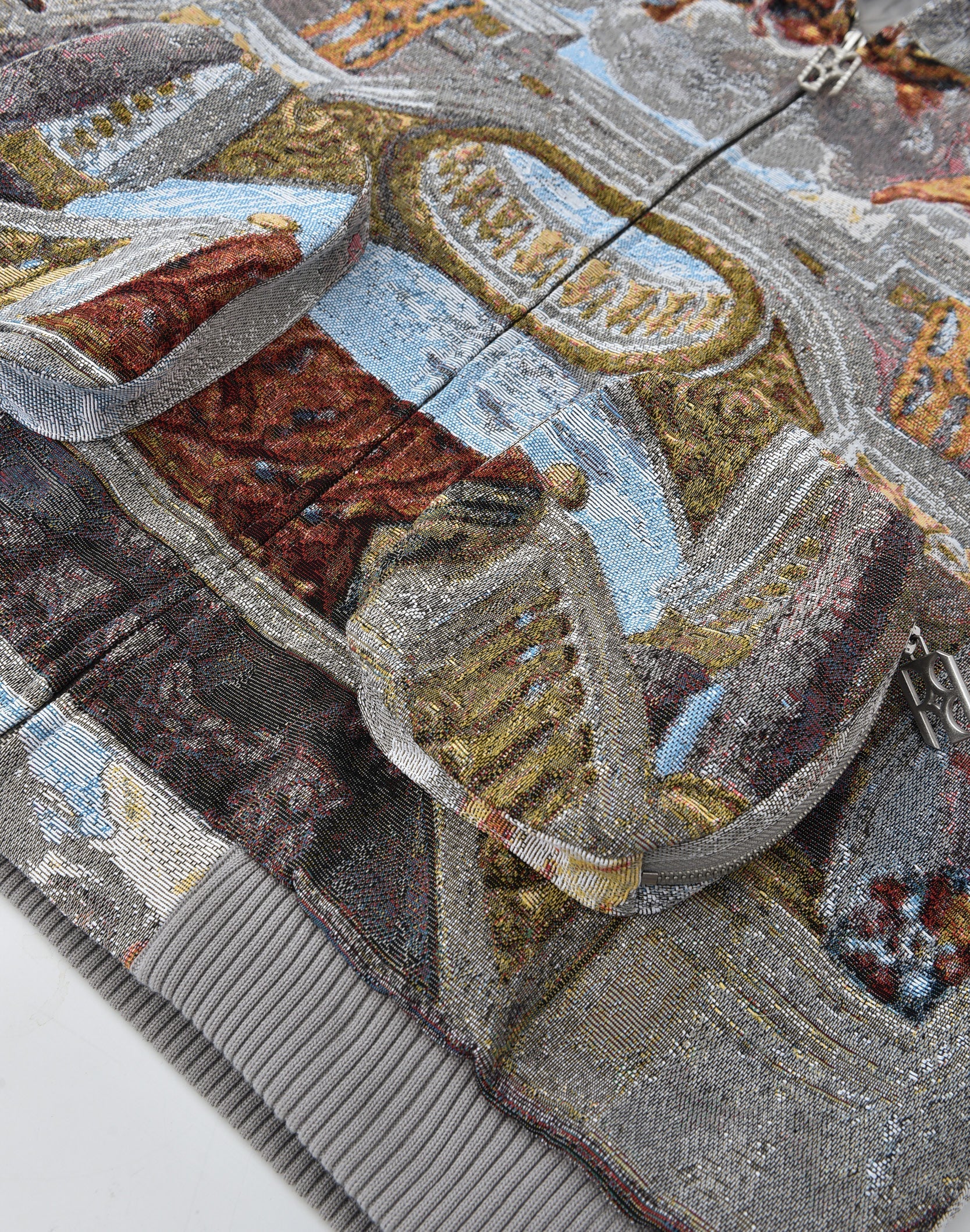 POZZOARTISTIC JACQUARD JACKET