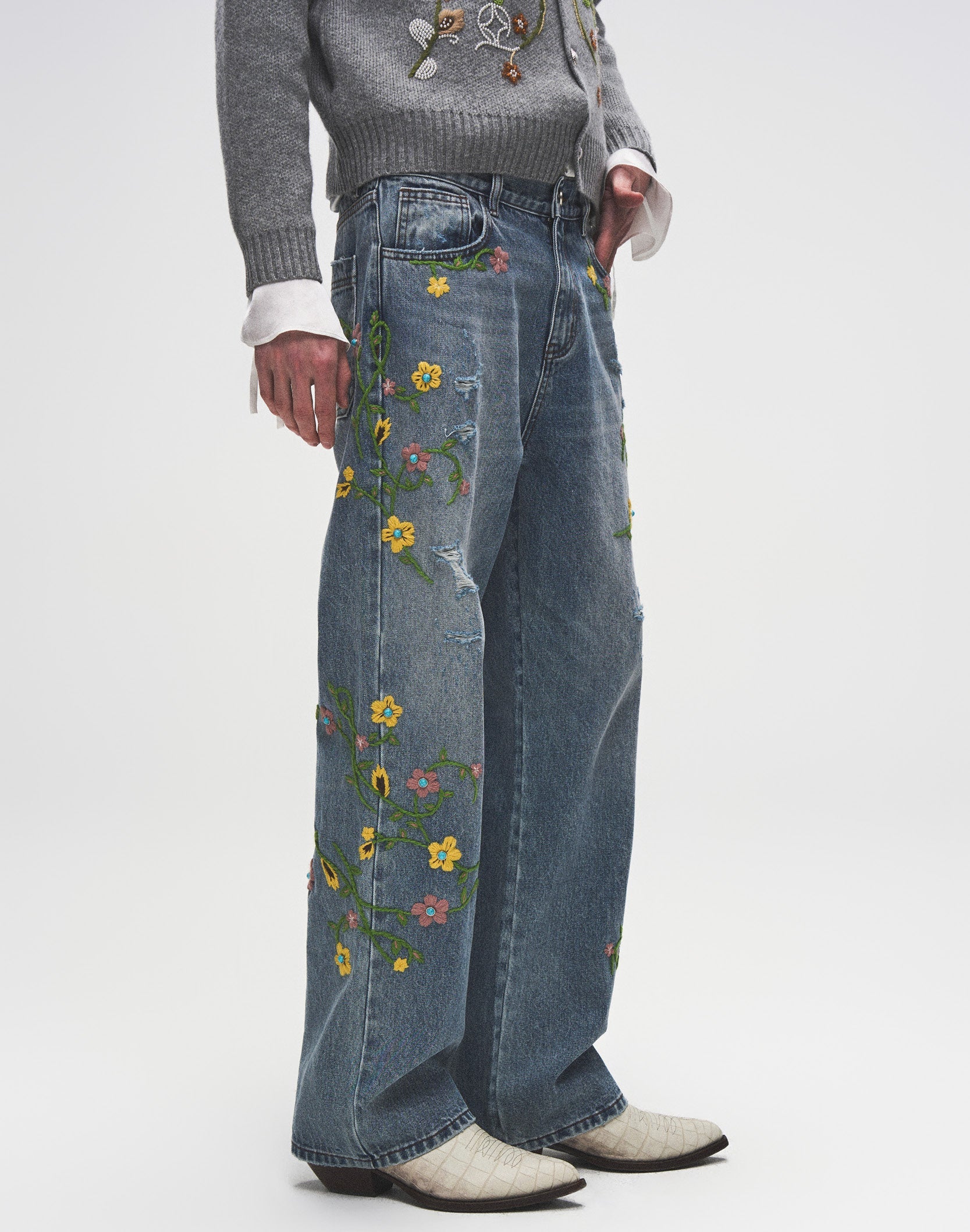 Ethereal Garden Denim