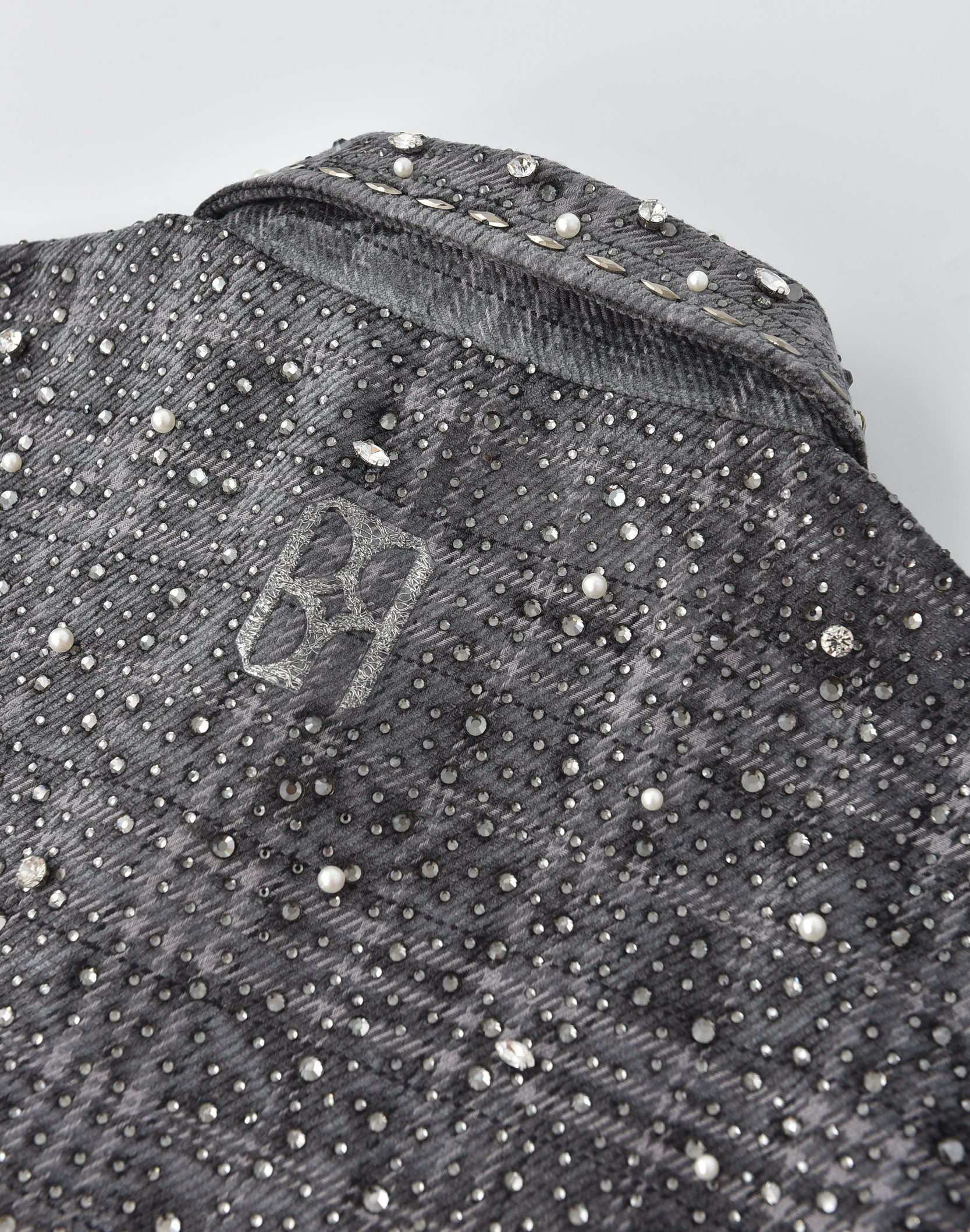 20K Diamond Pearl Shirt in Grey