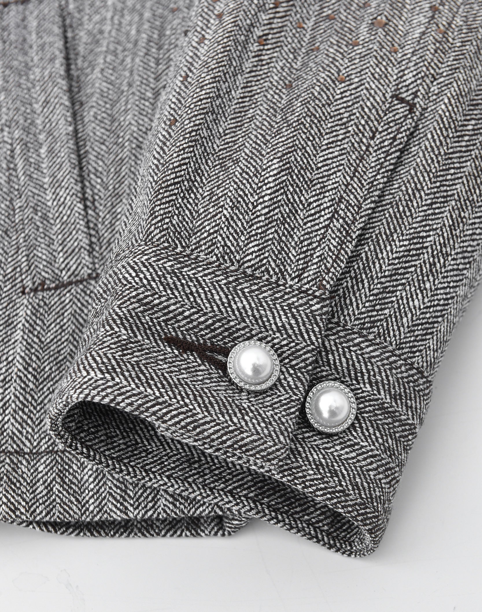 20K Diamond Zipper Jacket in BRN