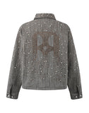 20K Diamond Zipper Jacket in BRN