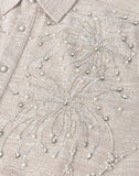 FIREWORKS BEADED DIAMOND SHIRT