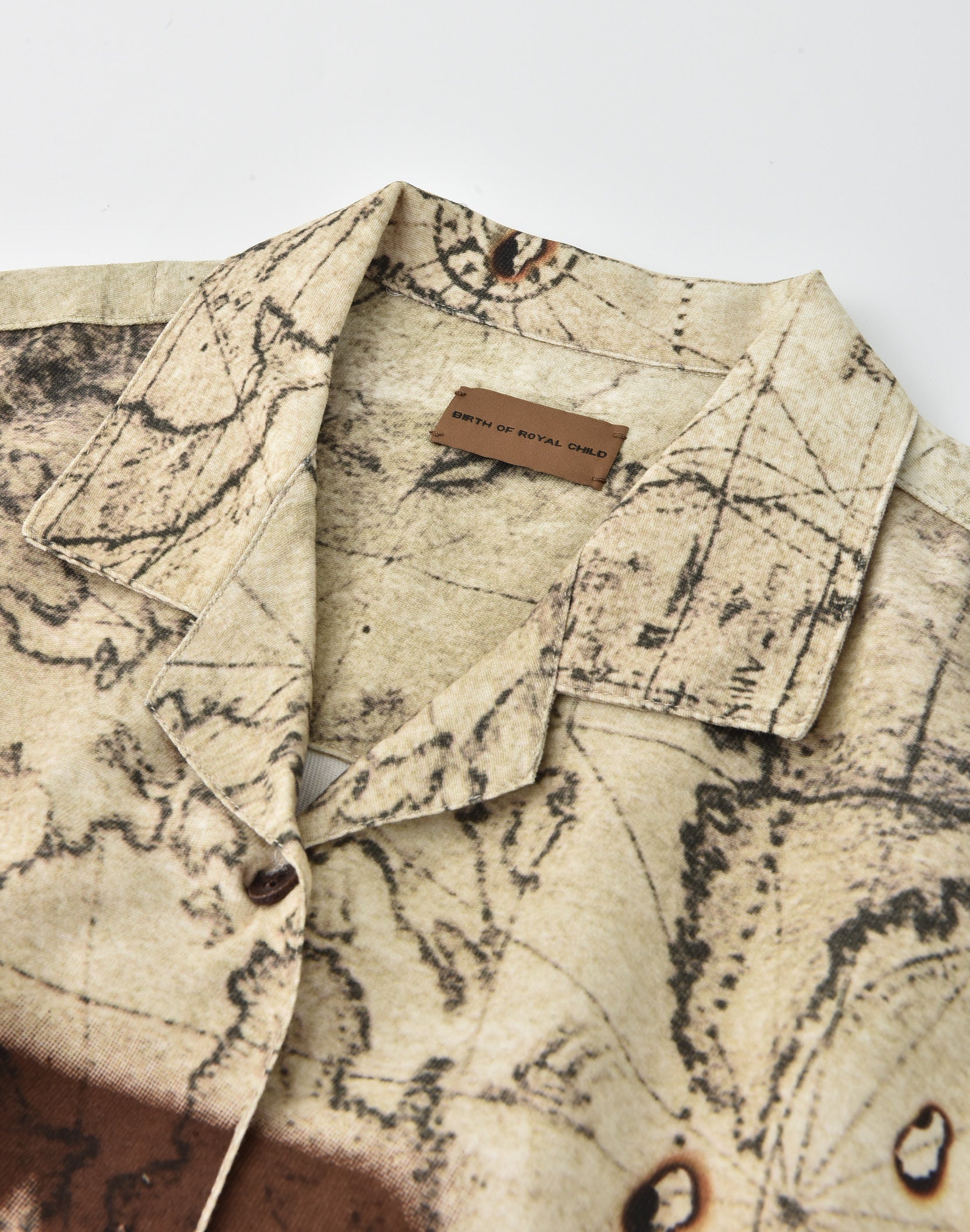 Full-print Map Shirt