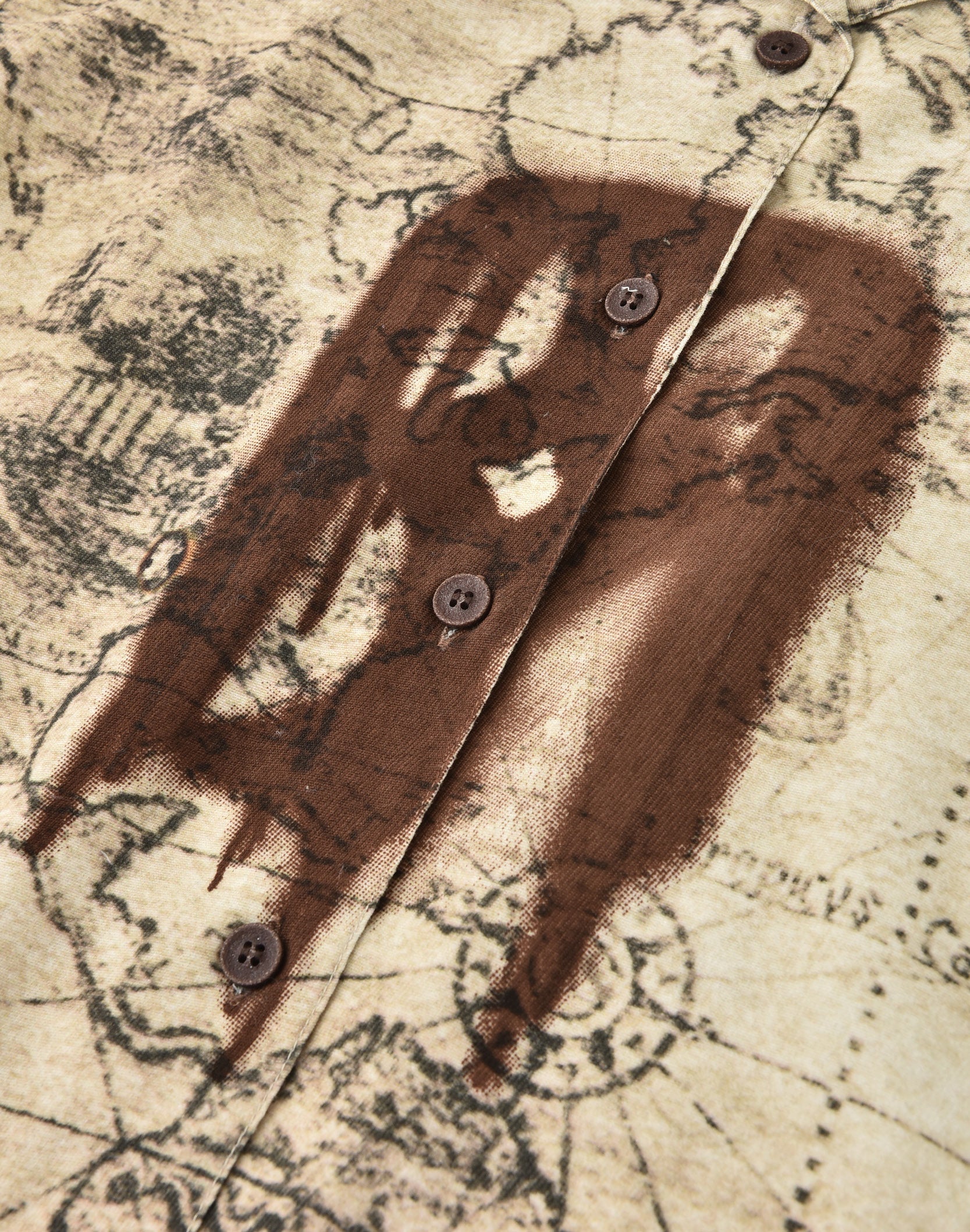 Full-print Map Shirt