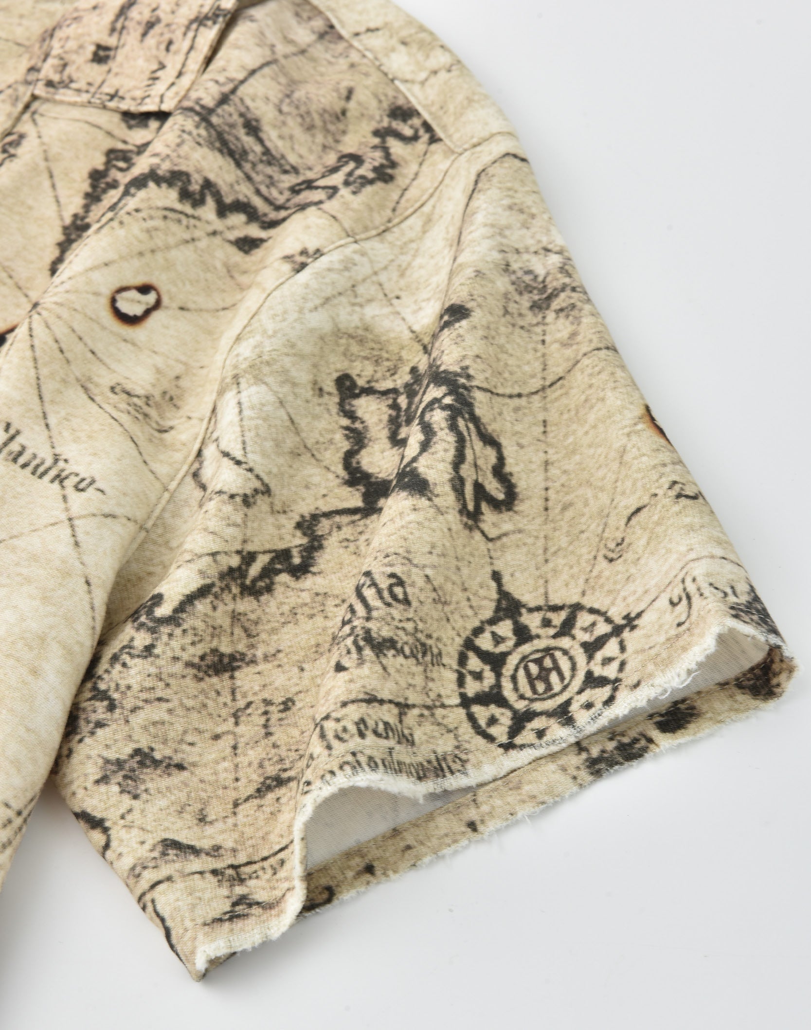 Full-print Map Shirt
