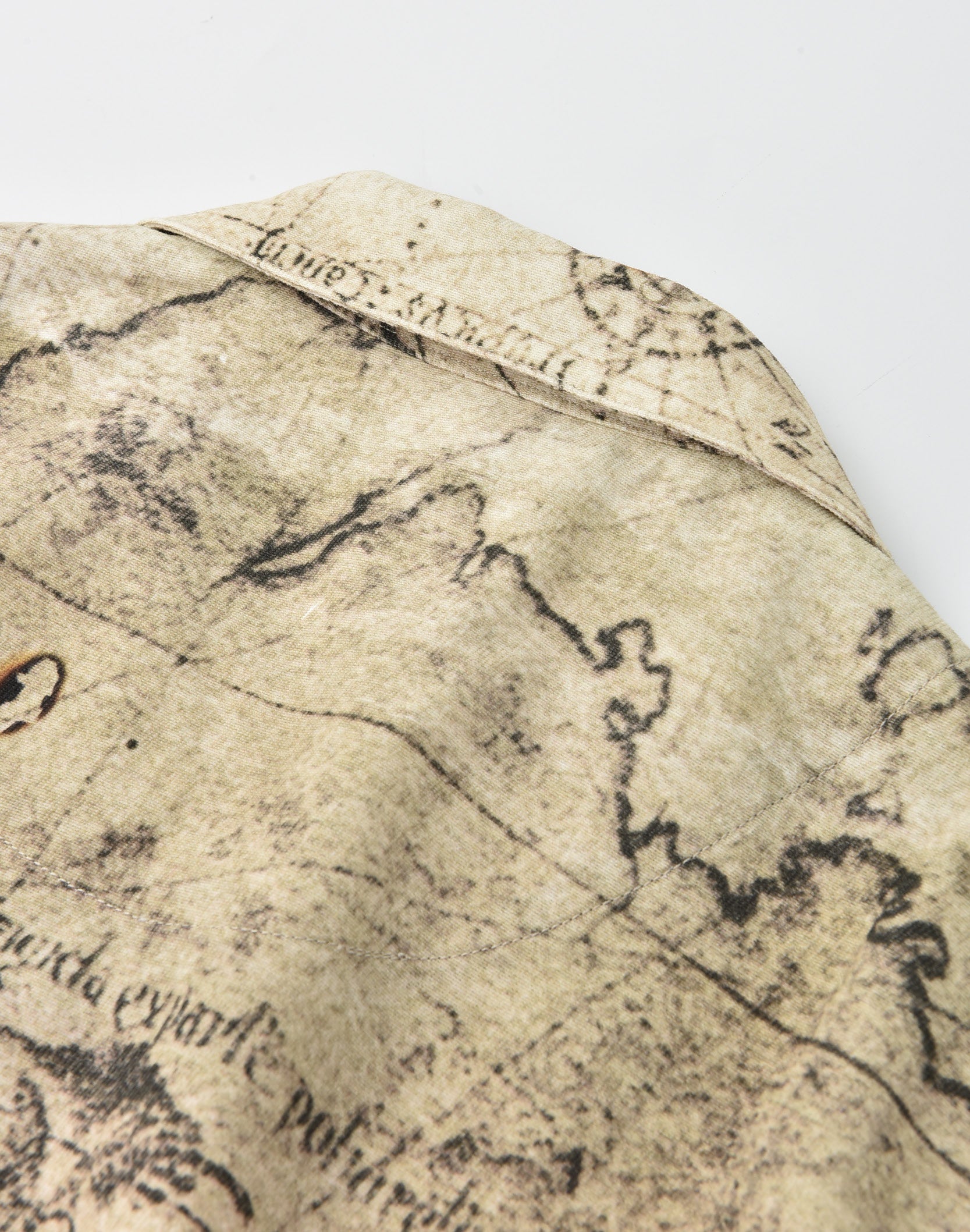 Full-print Map Shirt