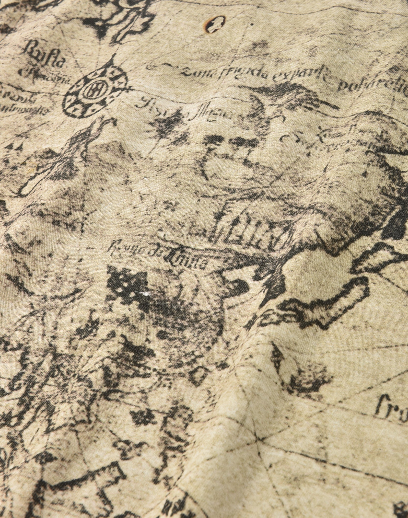 Full-print Map Shirt