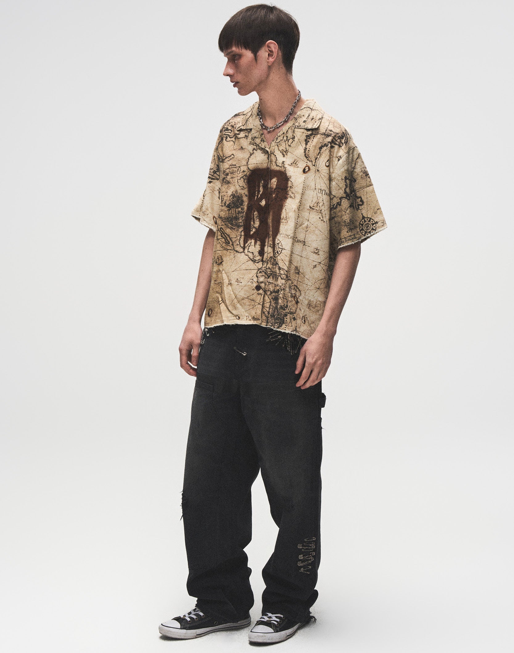 Full-print Map Shirt