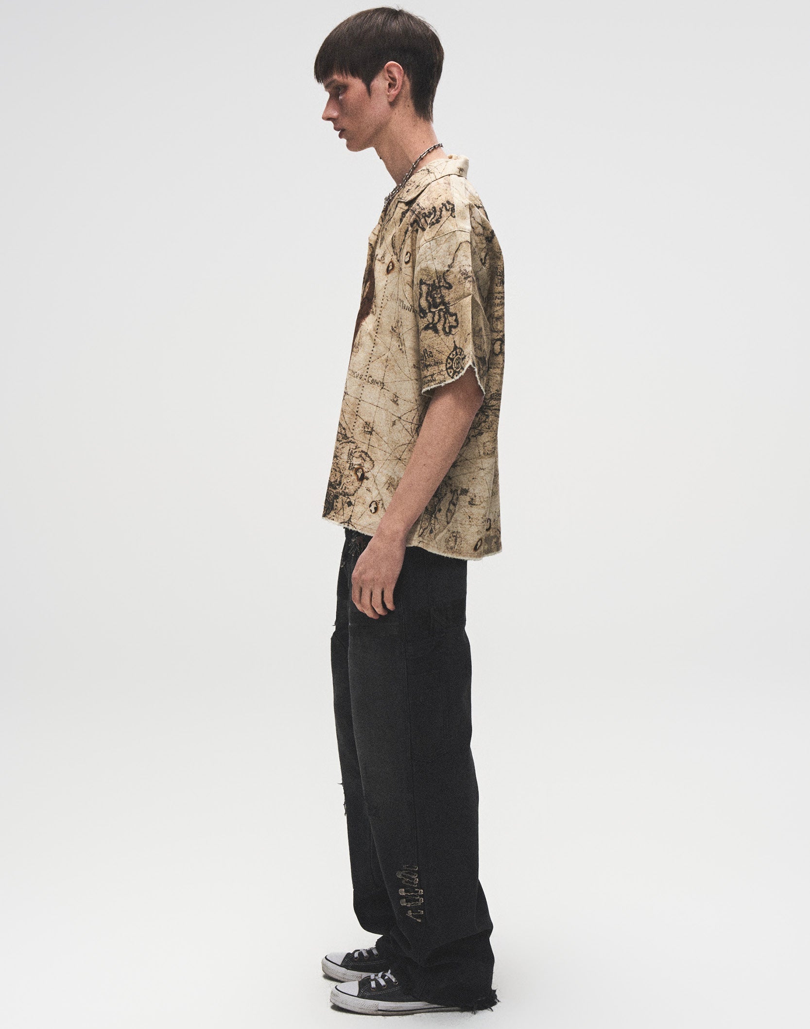 Full-print Map Shirt