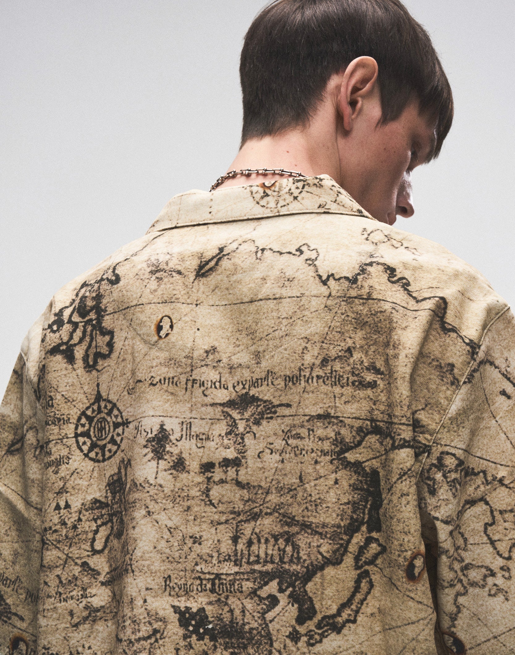 Full-print Map Shirt