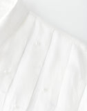 PEARL PLEATED SHIRT