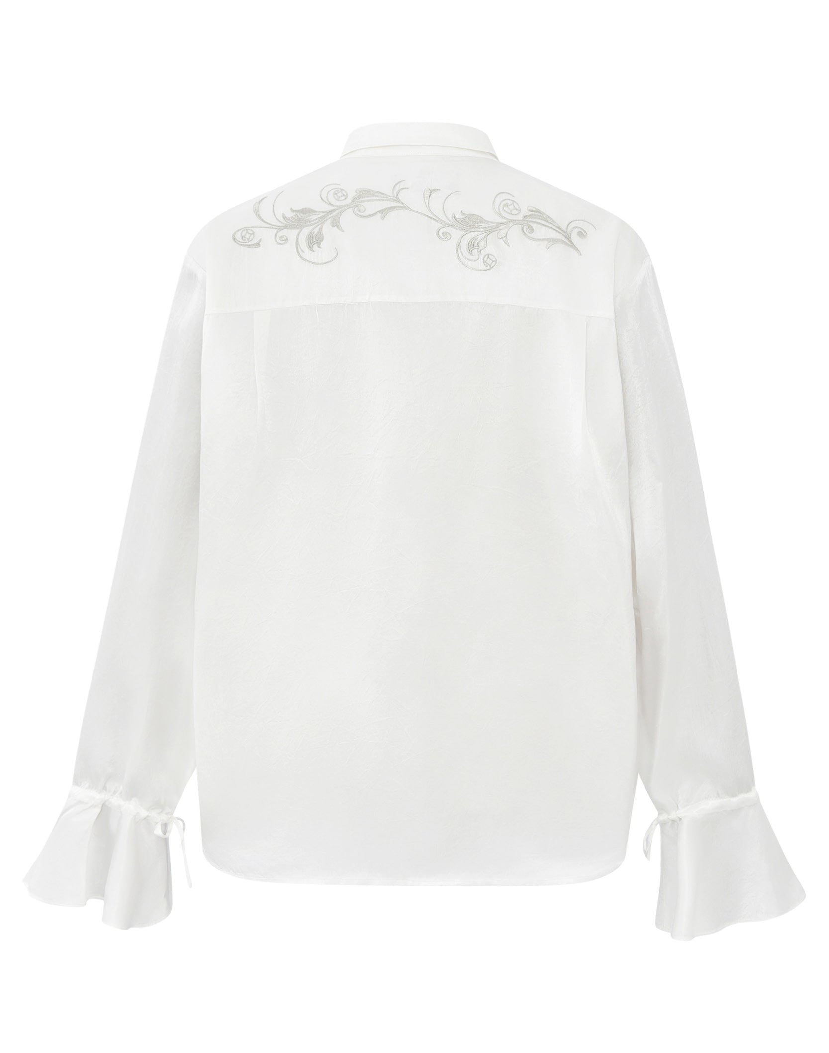 PEARL PLEATED SHIRT