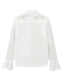 PEARL PLEATED SHIRT