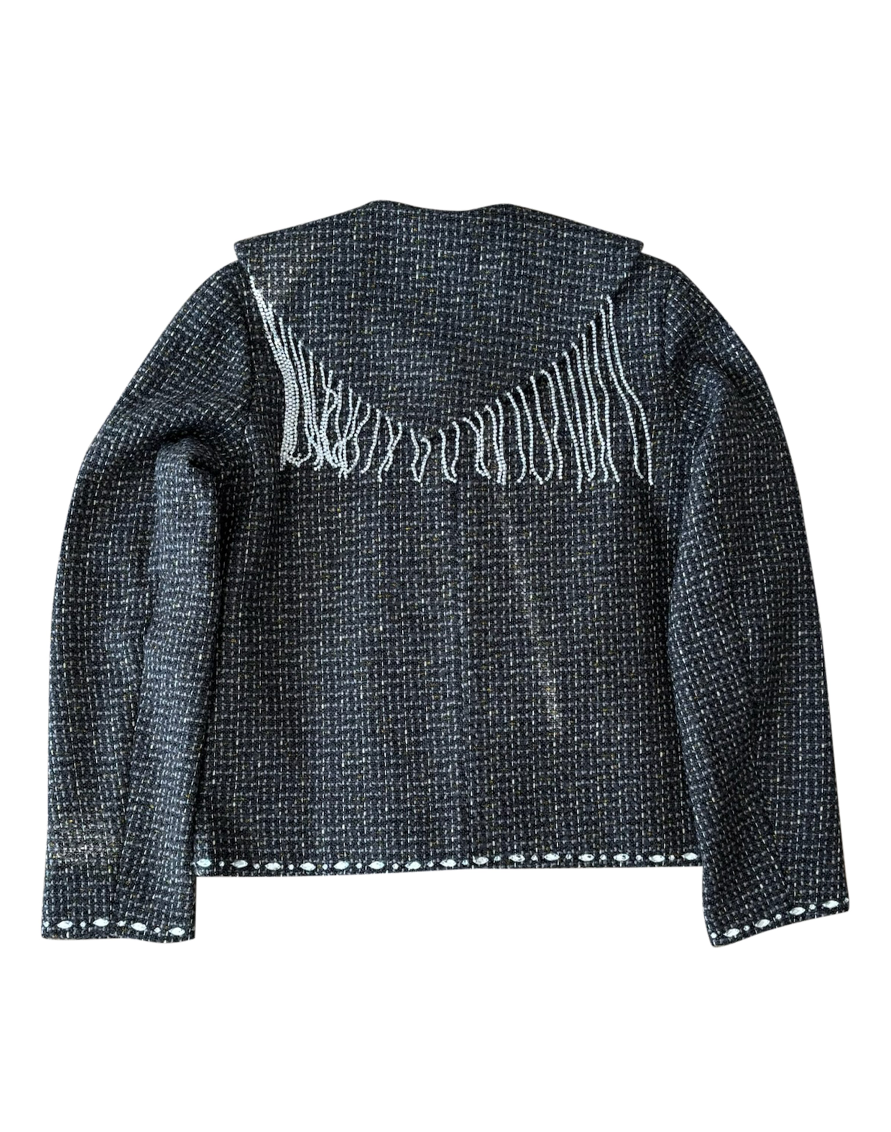 Woven Diamond Chain Jacket