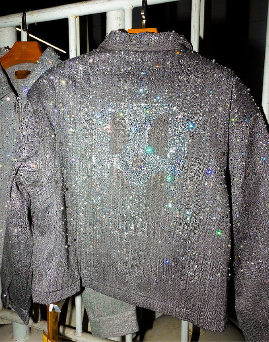 20K Diamond Zipper Jacket in BRN