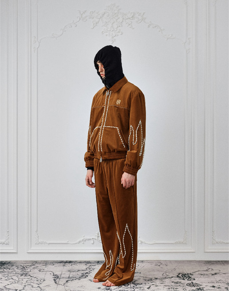 Flame Pearl Velvet Set