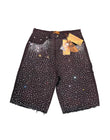 Redial 20k Diamond Shorts in Washed Black