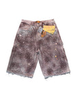 Redial 20k Diamond Shorts in Washed Brown