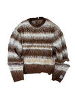 Rhinestone Encrusted Mohair Blend Sweater