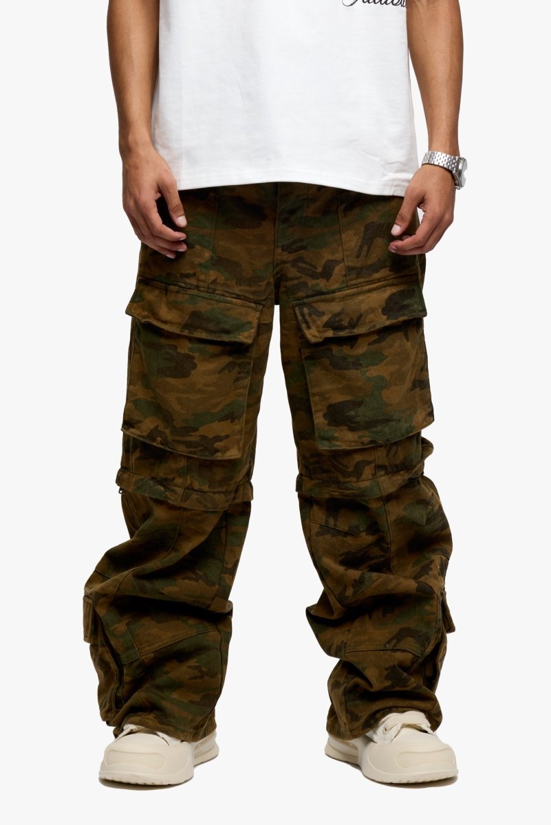 Boro Baggy Pant Er Moss