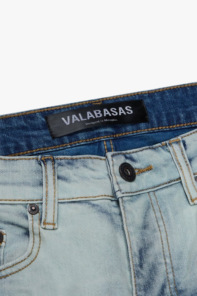 "BRIGGS" SKINNY JEANS LT BLUE