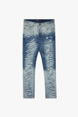 "BRIGGS" SKINNY JEANS LT BLUE