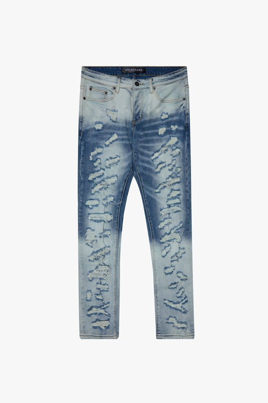 "BRIGGS" SKINNY JEANS LT BLUE