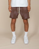 EPTM BIG N TALL SUN FADED SHORTS - BROWN