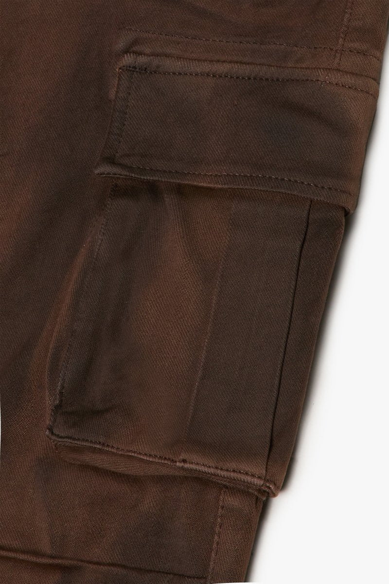 Broken Skinny Jean Brown