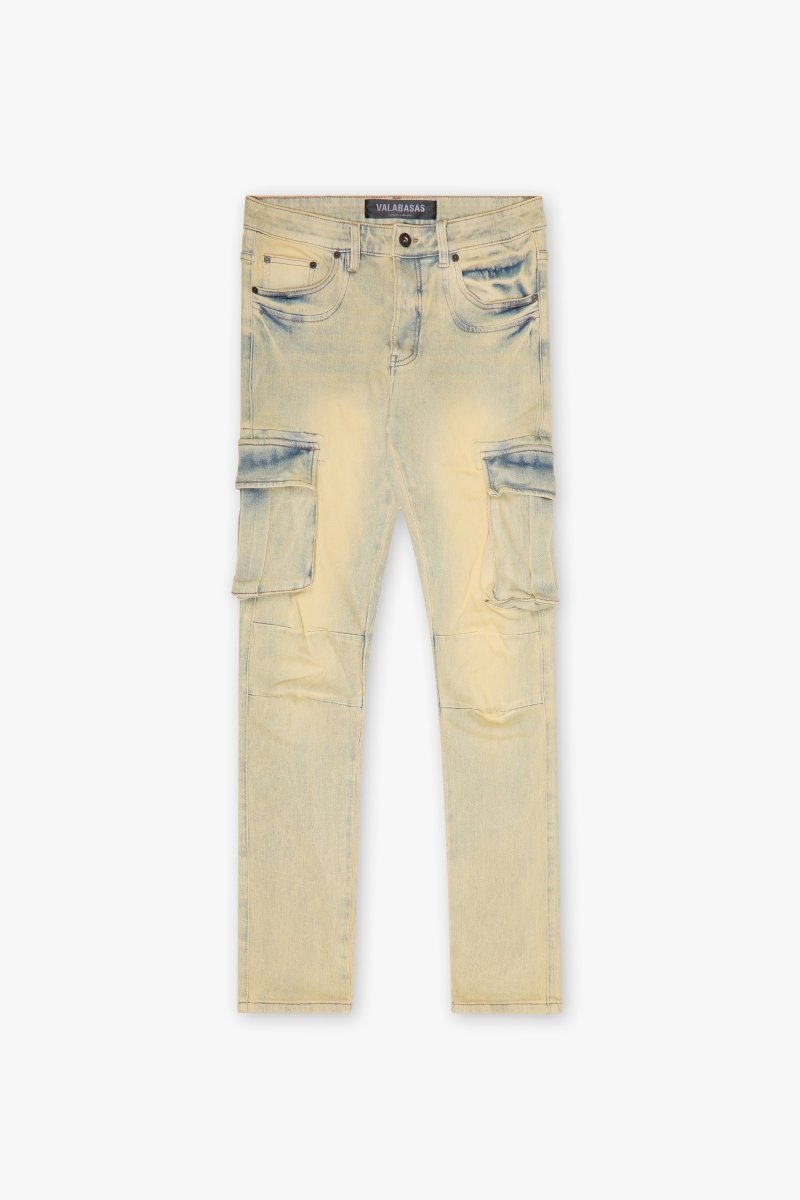 Broken Skinny Jean Light Vintage Blue
