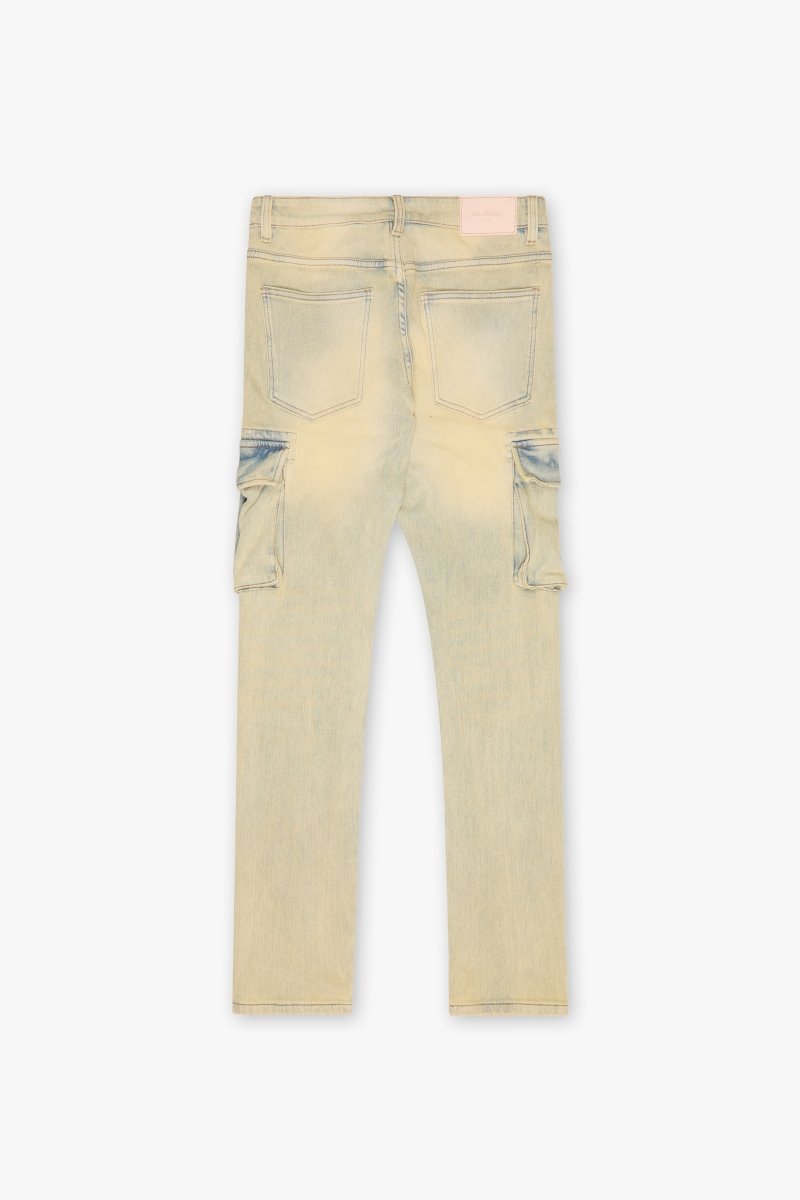 Broken Skinny Jean Light Vintage Blue