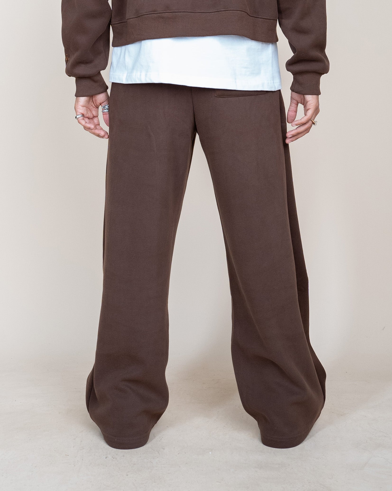 EPTM Perfect Baggy Fleece Pants - Brown