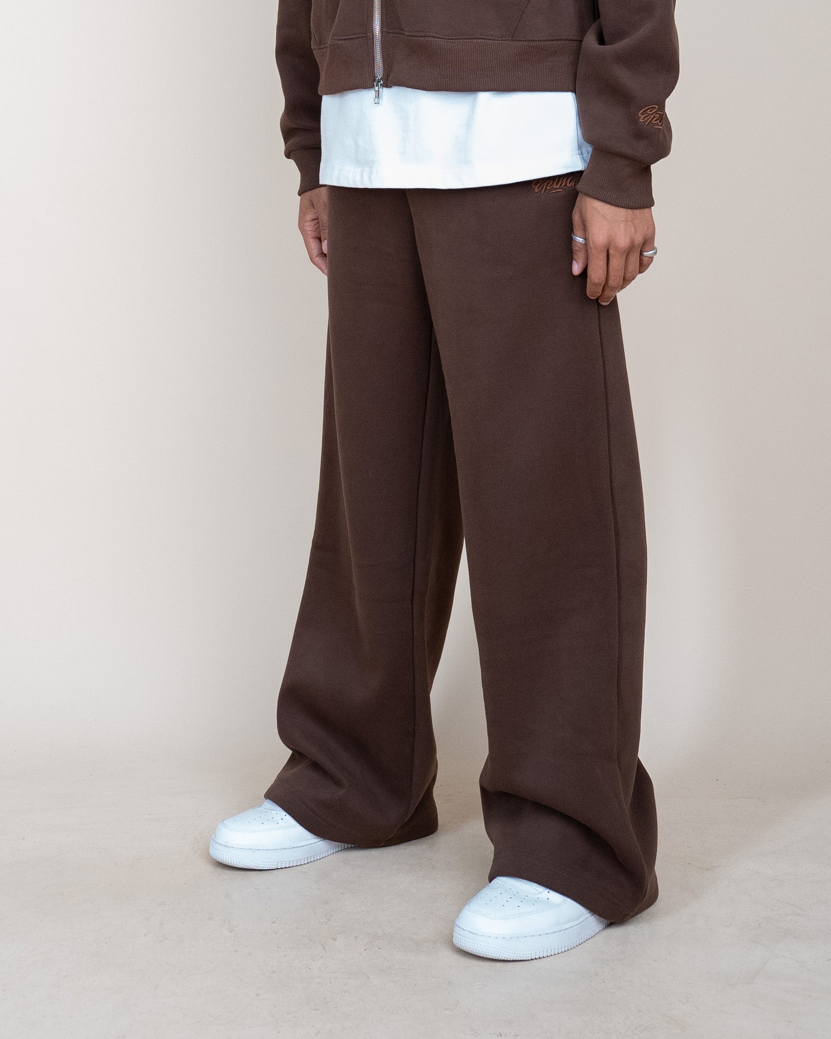 EPTM Perfect Baggy Fleece Pants - Brown