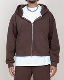 EPTM Perfect Zip Up Hoodie - Brown