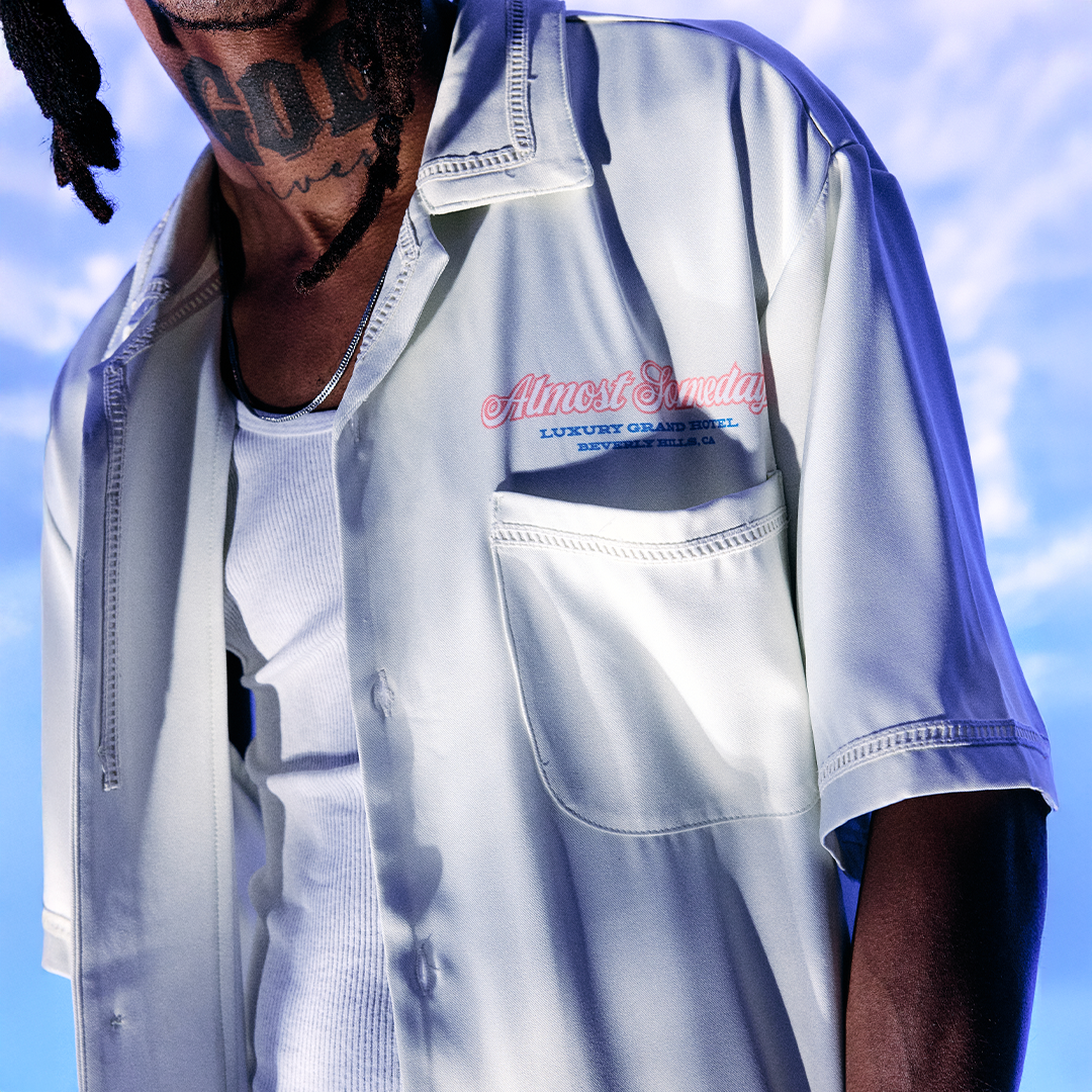 Lux Button Up Shirt (Cream)