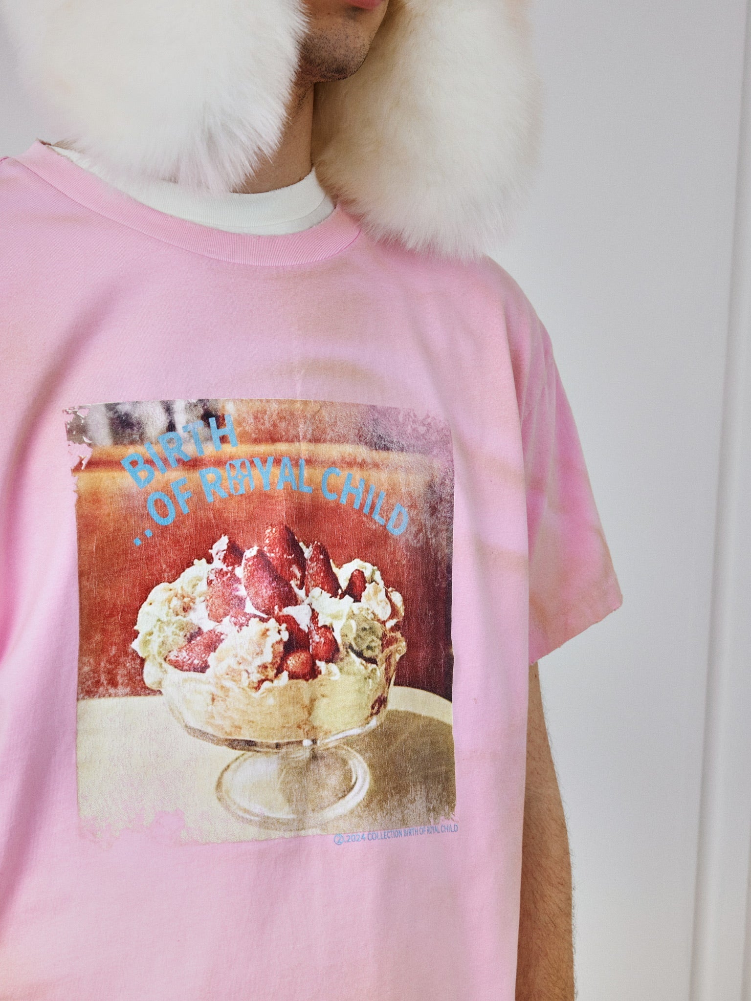 "Berry Is On Top" Tee in Pink